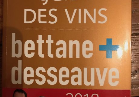 Excellent résultat Guide Bettane + Desseauve 2018